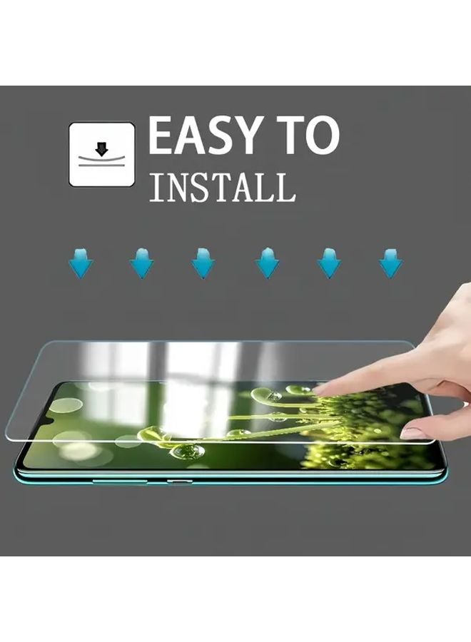 غطاء هاتف شفاف مع حامي شاشة من الزجاج المقوى لـ Xiaomi Poco X5 Pro - Image 5